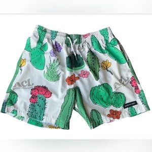 Austin City Limits Festival Cactus Men’s Shorts Size Large Concert Music Summer